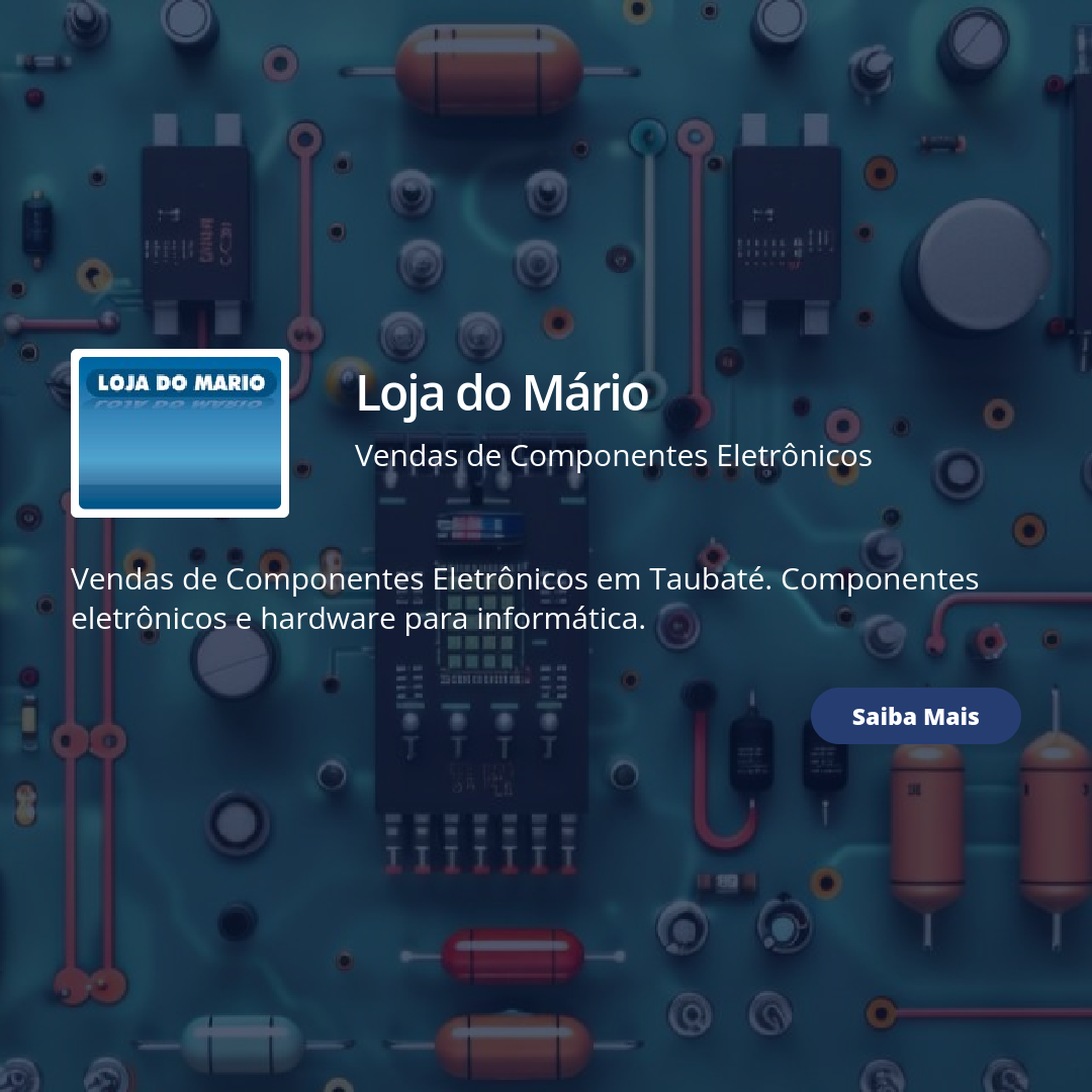 Loja do Mário em Taubaté / SP